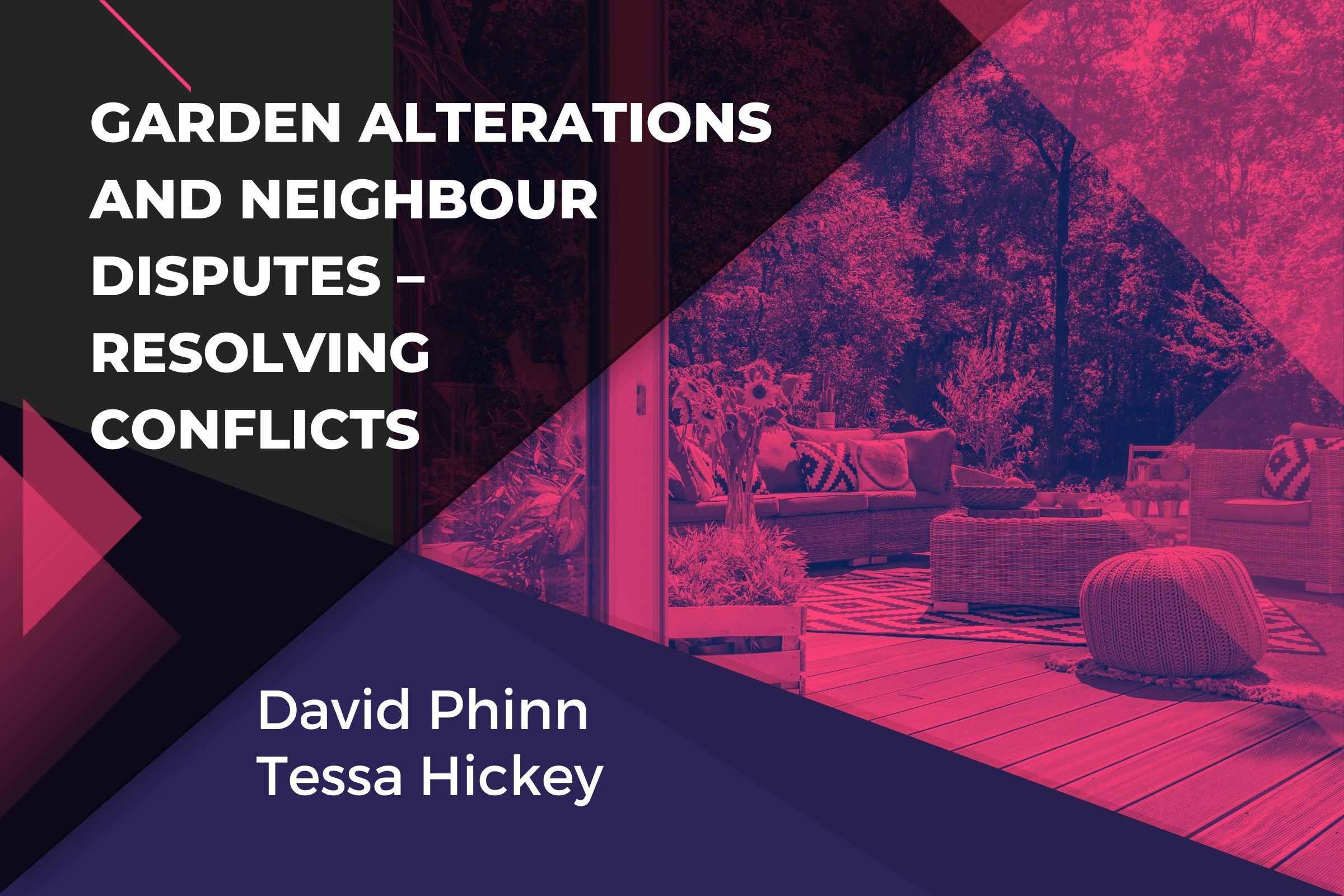 Garden Alterations and Neighbour Disputes Resolving Conflicts 