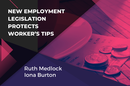 New employment legislation protects worker’s tips