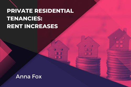 Private Residential Tenancies: Rent Increases