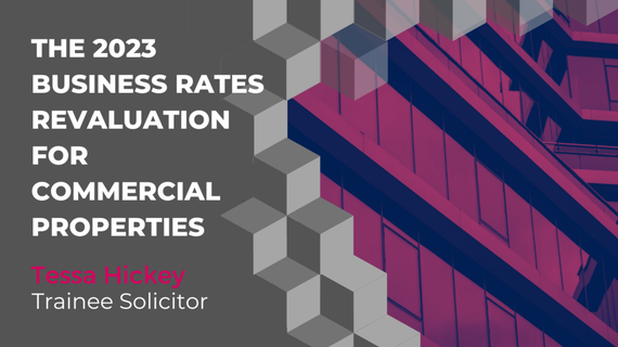 The 2023 business rates revaluation for commercial properties