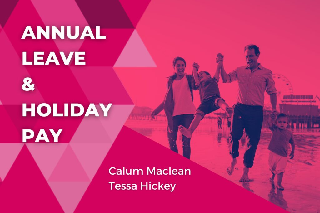 Annual Leave & Holiday Pay