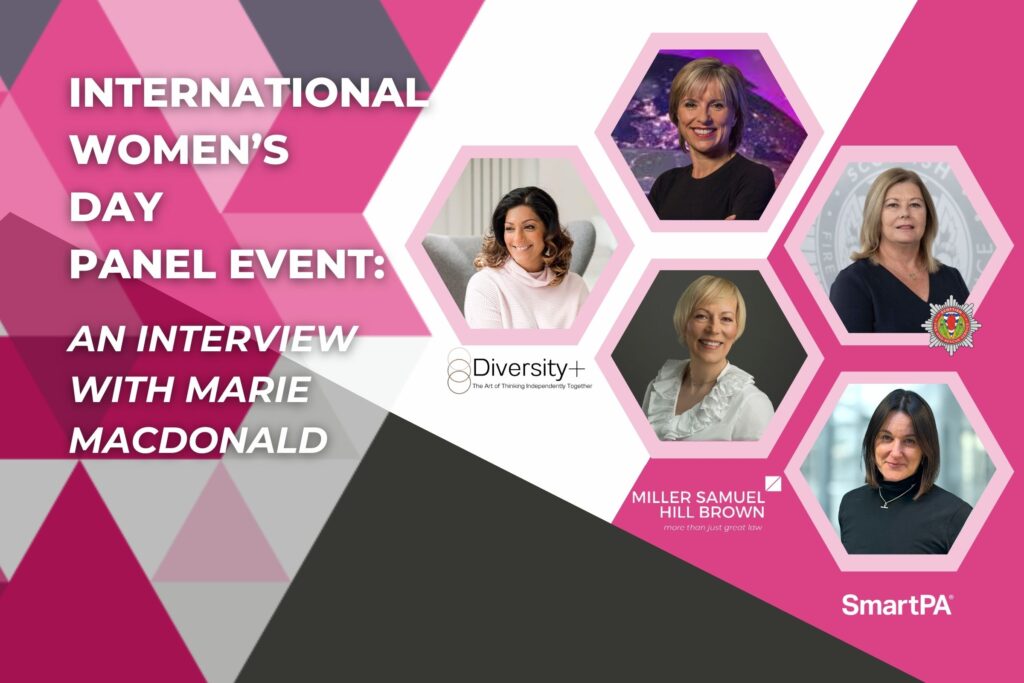 International Women’s Day Panel Event: An Interview with Marie Macdonald