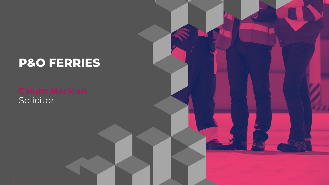 P&O Ferries dismiss 800 members of staff