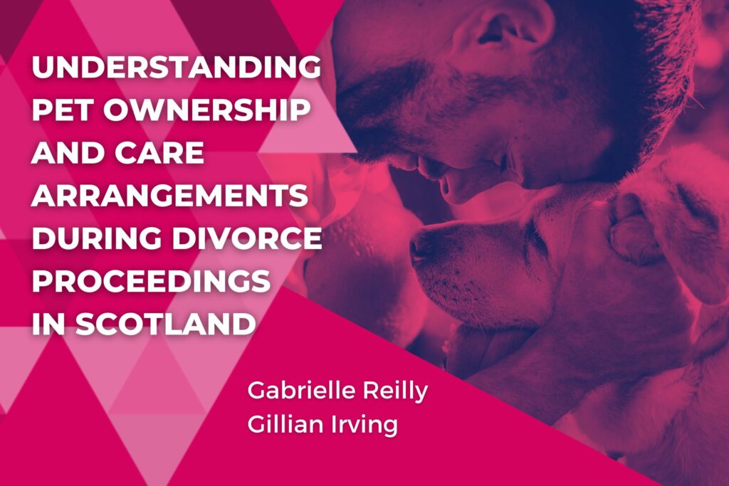 Understanding Pet Ownership and Care Arrangements During Divorce Proceedings in Scotland