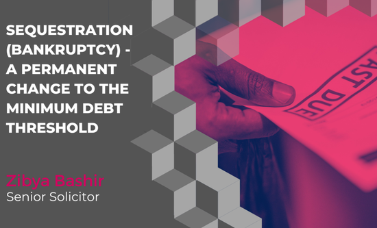 Sequestration (bankruptcy) changes