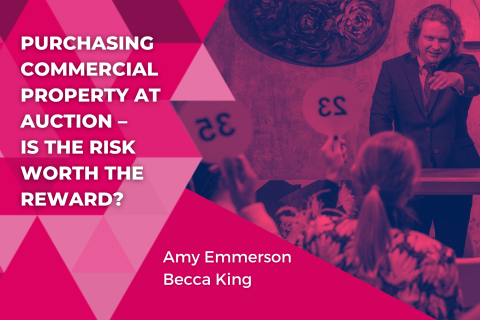 Purchasing Commercial Property at Auction – Is the Risk Worth the Reward?